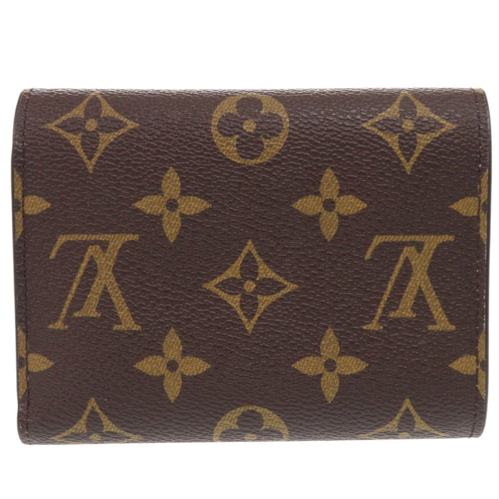 Louis Vuitton Tri-fold M69754 Portefeuille Victorine Vivienne Monogram Canvas Brown Wallet Case
