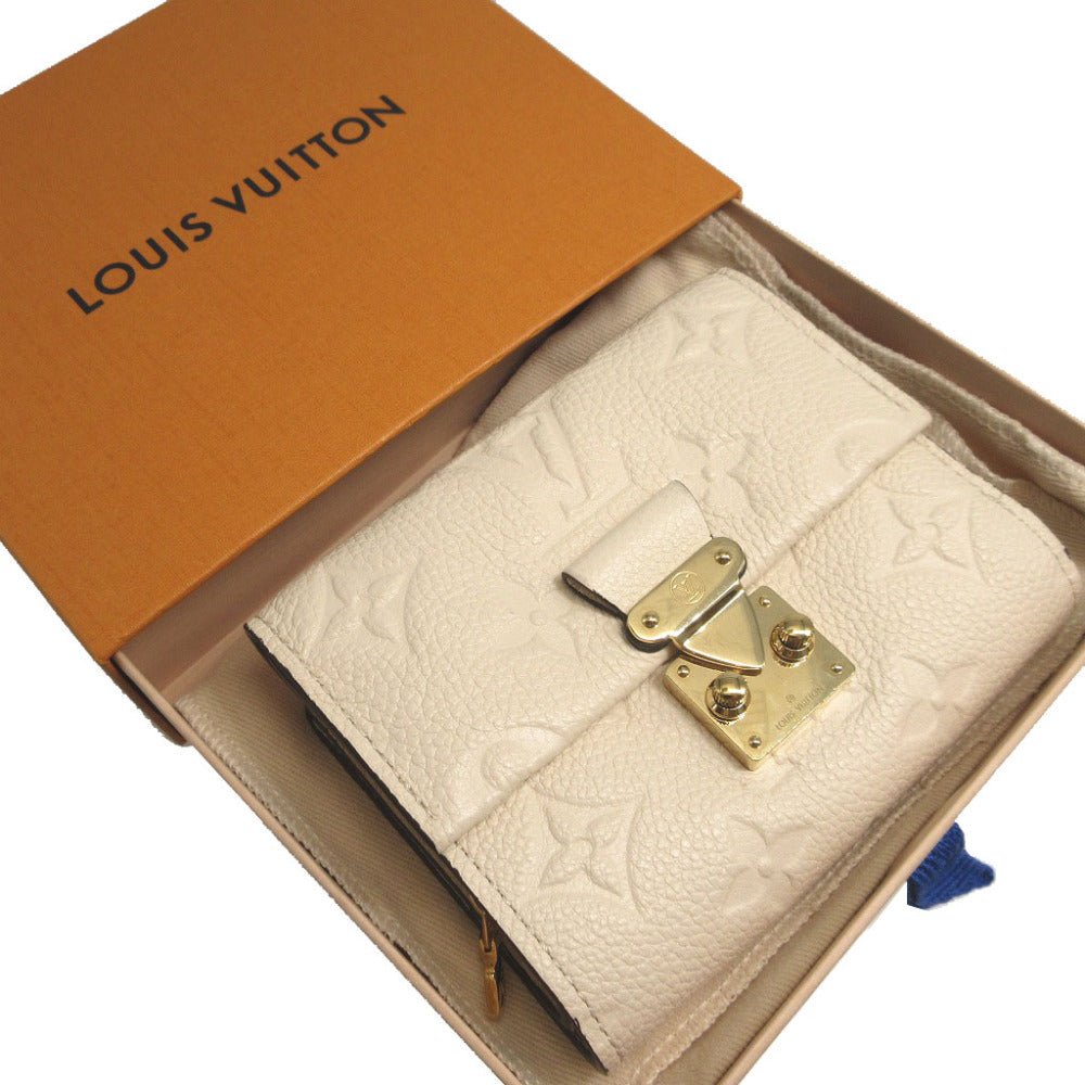 Louis Vuitton Tri-fold M81071 Ann Platt claim Monogram Wallet Case