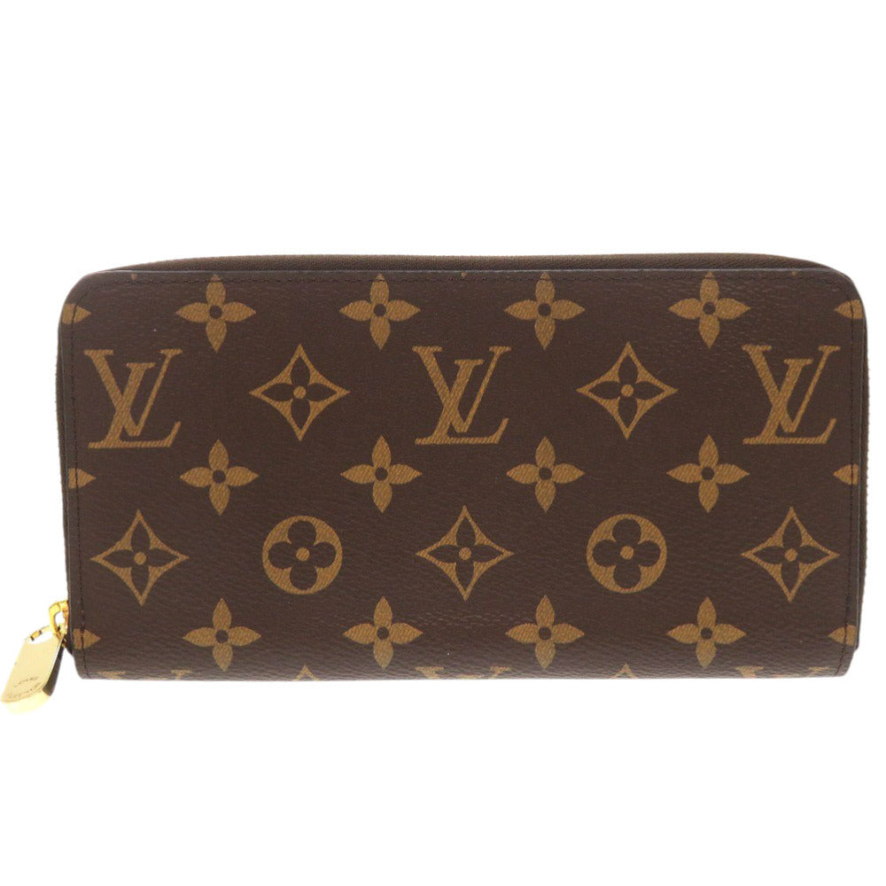 Louis Vuitton Long Purse M42616 Zippy Monogram Canvas Brown Wallet Case 5