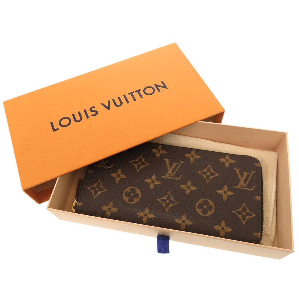 Louis Vuitton Long Purse M42616 Zippy Monogram Canvas Brown Wallet Case 5
