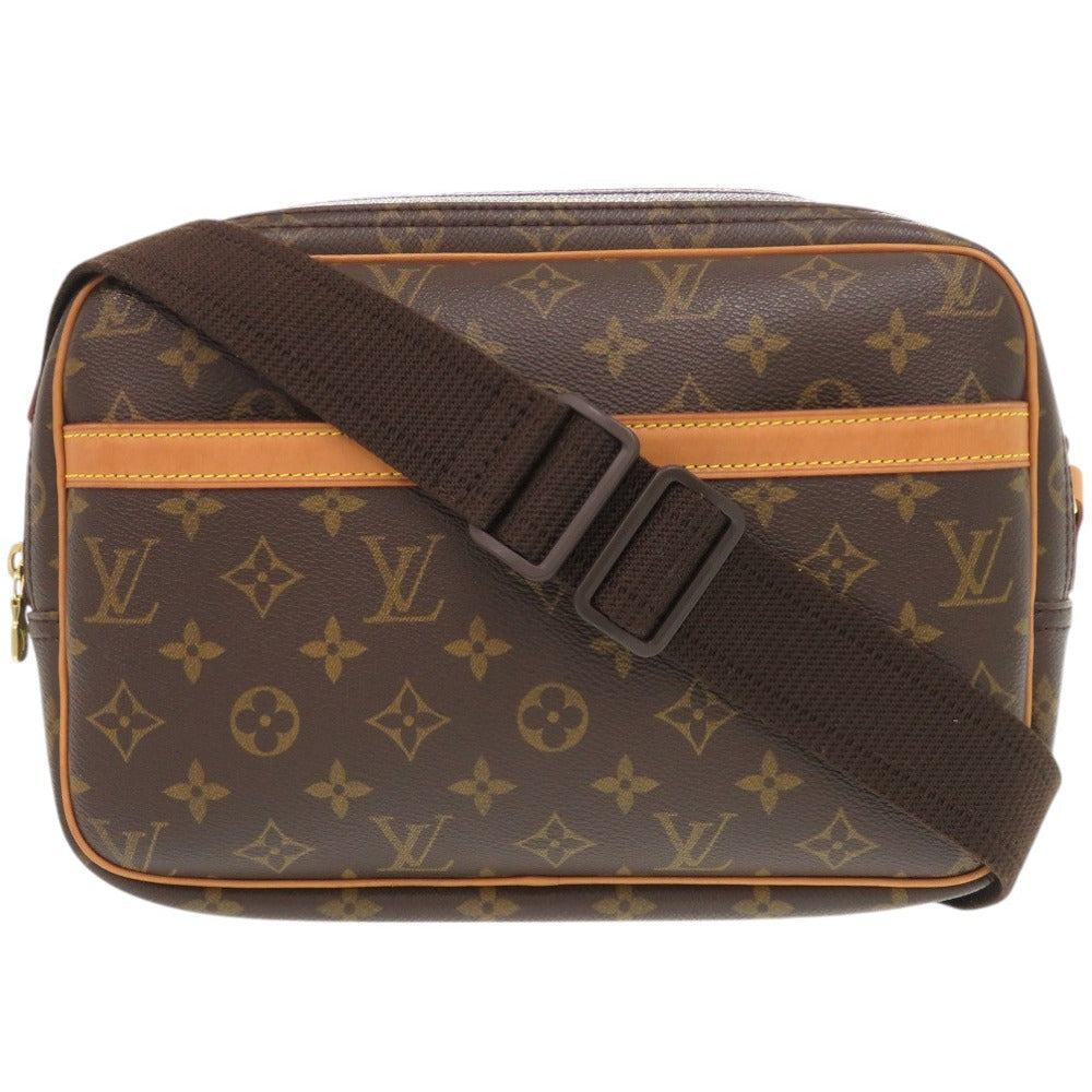 Louis Vuitton M45254 Reporter PM Monogram Canvas Brown Shoulder Bag 7A1076Lb5K15
