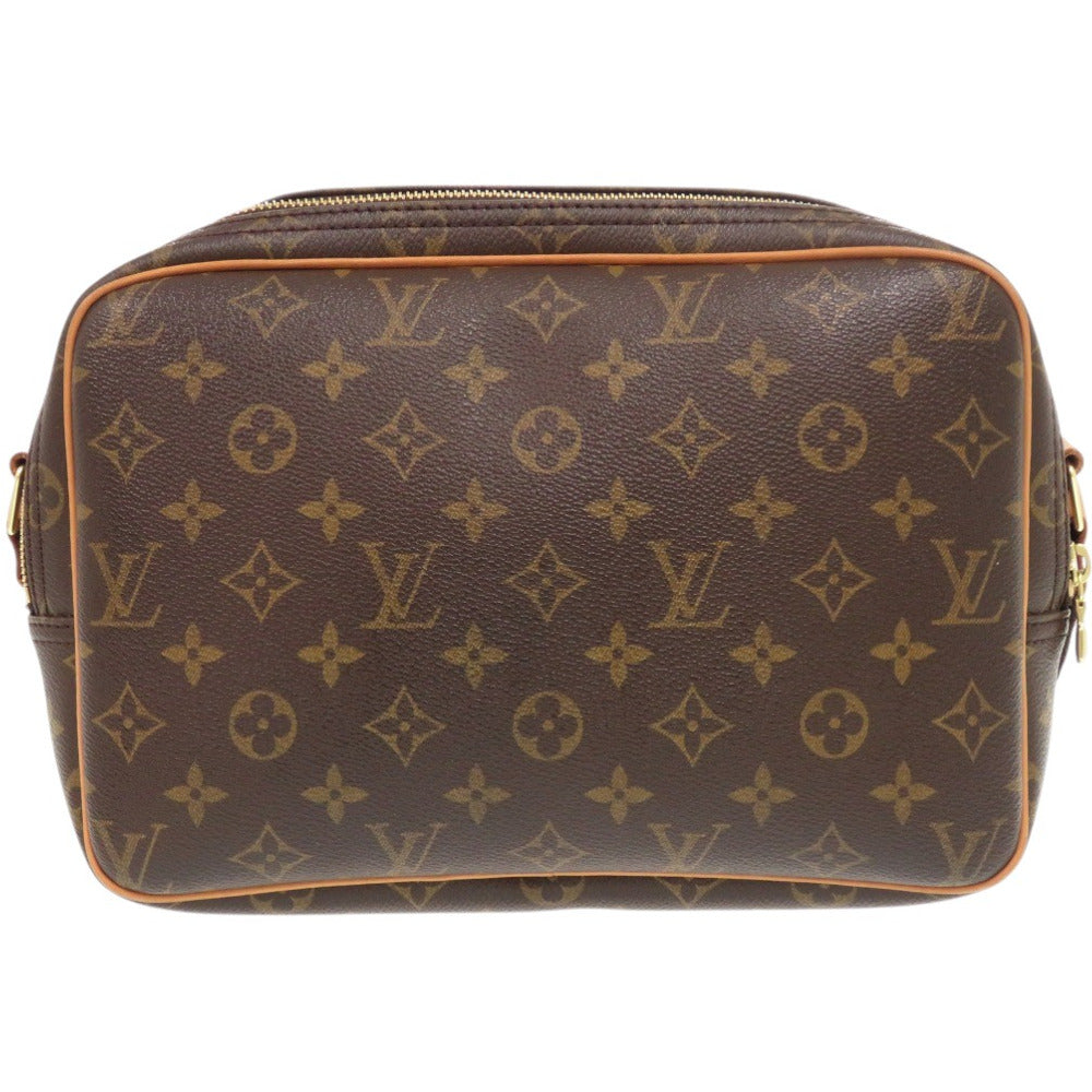 Louis Vuitton M45254 Reporter PM Monogram Canvas Brown Shoulder Bag 7A1076Lb5K15
