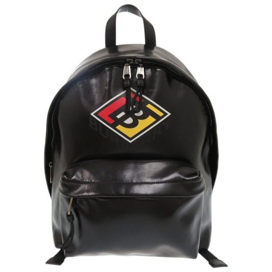 Burberry Backpack Coated Canvas Black