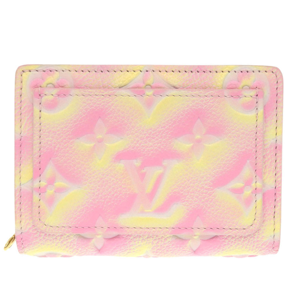 Louis Vuitton Bifold M81529 Ann Platt Light Monogram Pink Wallet Case