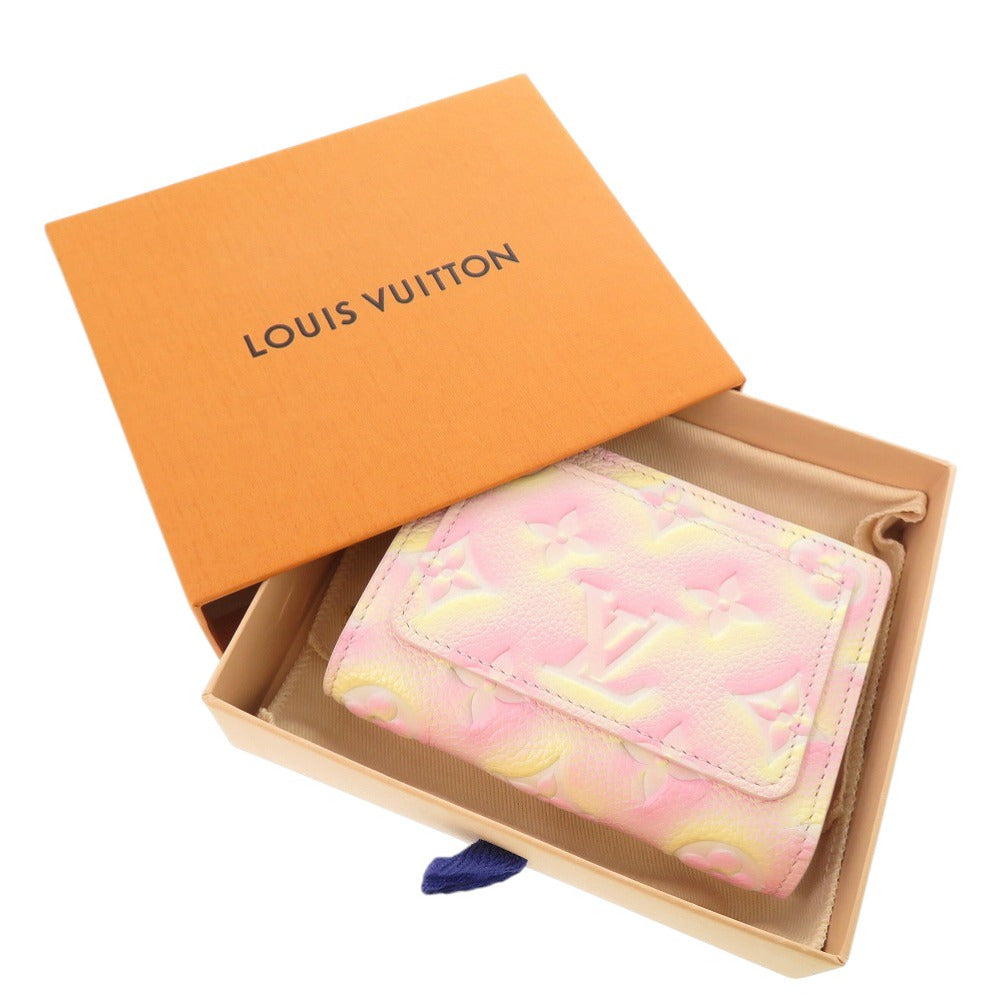 Louis Vuitton Bifold M81529 Ann Platt Light Monogram Pink Wallet Case