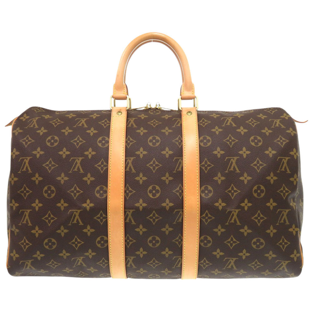 Louis Vuitton Boston Duffel M41428 Keepall 45 Monogram Canvas Brown Travel Bag 7A1136Pl5A8