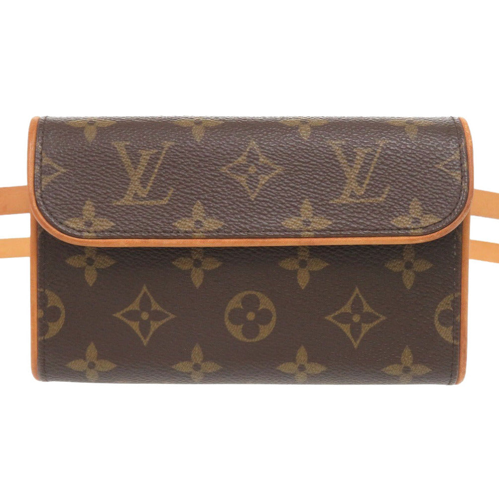 Louis Vuitton Waist M51855 Pochette Florentine Monogram Canvas Brown Clutch Bag 7A1451Eg5K11