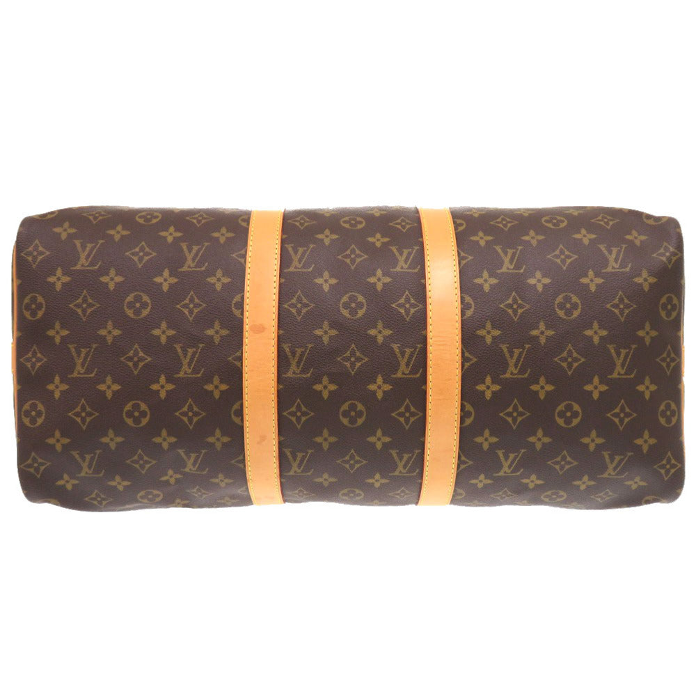 Louis Vuitton Boston Duffel M41416 Keepall bandouliere50 Monogram Canvas Brown Travel Bag 7B0234Iig6A9