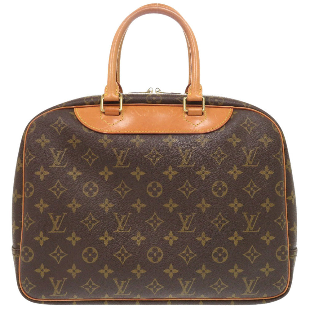 Louis Vuitton M47270 Deauville Monogram Canvas Brown Handbag 7B0243Ss5K7