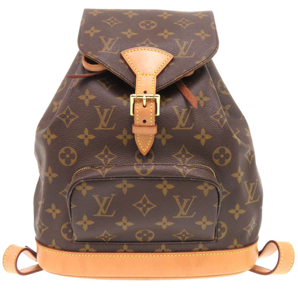 Louis Vuitton Backpack M51136 MontsourisMM Monogram Canvas Brown 7B0246Ia6A10