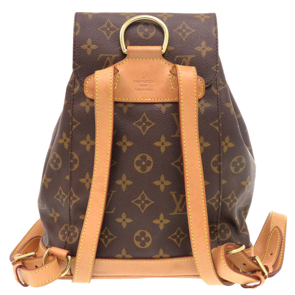 Louis Vuitton Backpack M51136 MontsourisMM Monogram Canvas Brown 7B0246Ia6A10