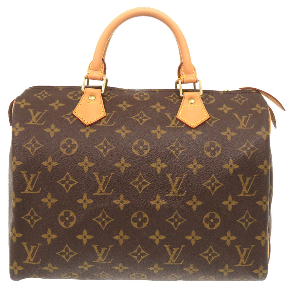 Louis Vuitton M41526 Speedy 30 Monogram Canvas Brown Handbag 7B0335Izz6A10
