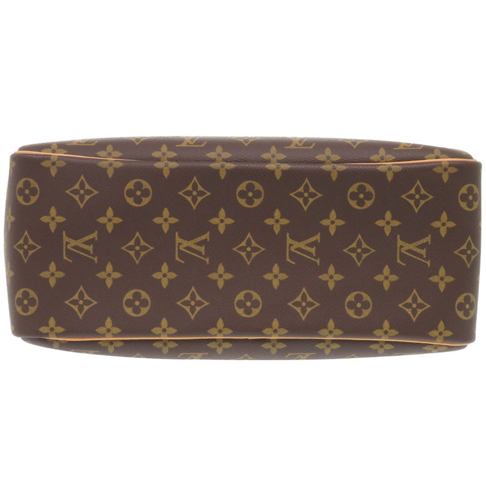 Louis Vuitton M47270 Deauville Monogram Canvas Brown Handbag 7B0484Pb5K13
