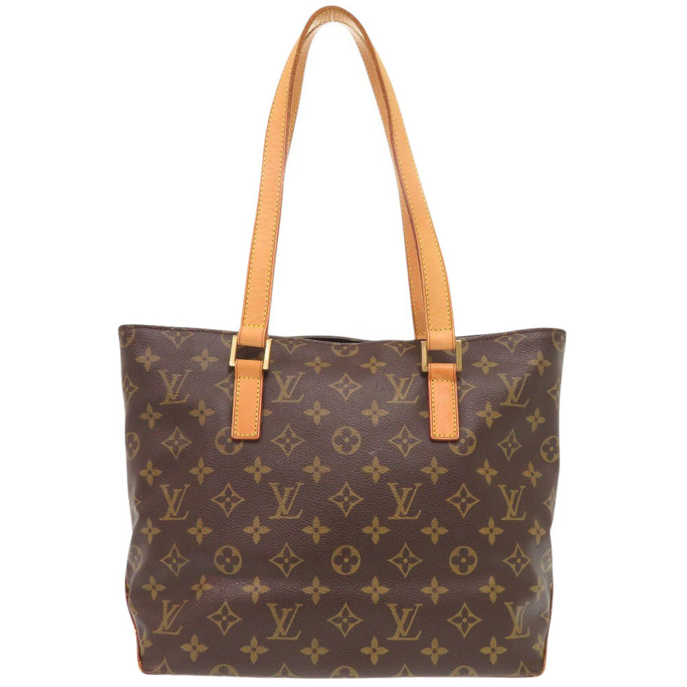 Louis Vuitton M51148 Cabas Piano Monogram Canvas Brown Handbag 7B0728Sg5K6