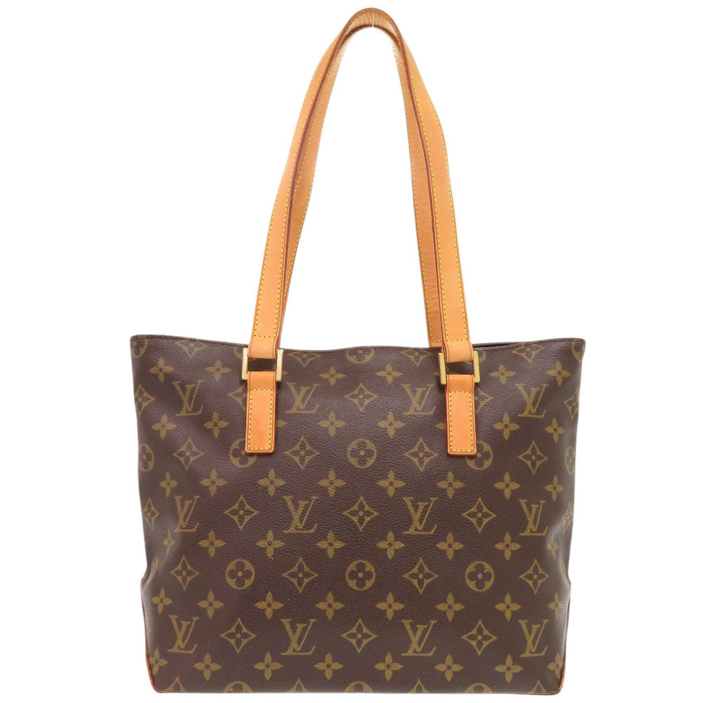 Louis Vuitton M51148 Cabas Piano Monogram Canvas Brown Handbag 7B0728Sg5K6