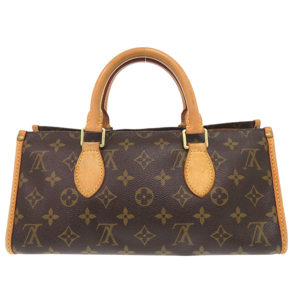 Louis Vuitton M40009 Popan cool Monogram Canvas Brown Handbag 7B0825Bzm1