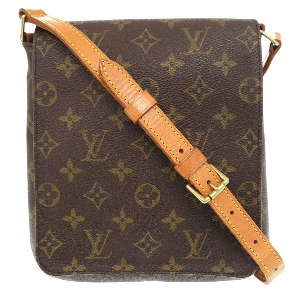 Louis Vuitton M51258 PVC coated strap M Monogram Leather Canvas Brown Apparel