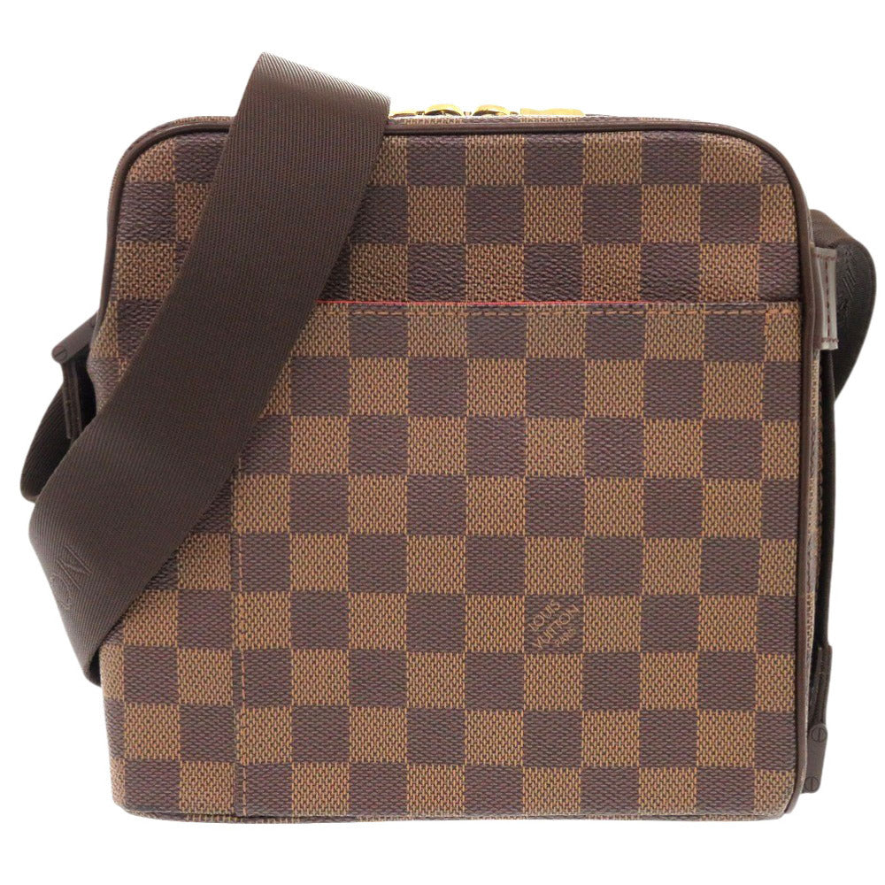 Louis Vuitton N41442 Damier Olaf PM Canvas Brown Shoulder Bag