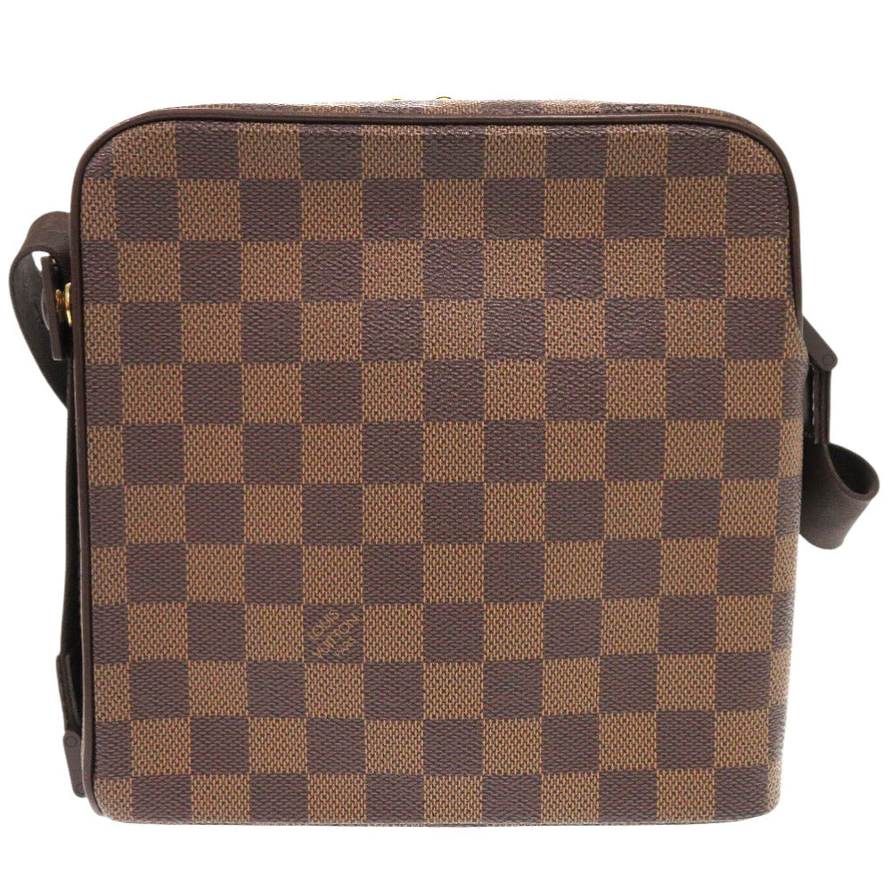 Louis Vuitton N41442 Damier Olaf PM Canvas Brown Shoulder Bag
