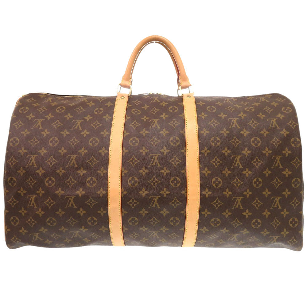 Louis Vuitton Boston Duffel M41412 Keepall bandouliere60 Monogram Canvas Brown Travel Bag 7B1065Ias6A7