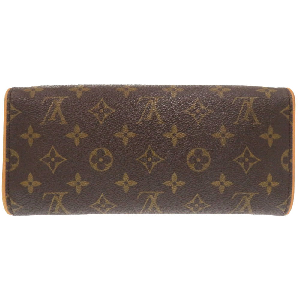 Louis Vuitton M51852 Pochette Twin GM Monogram Canvas Brown Shoulder Bag 5