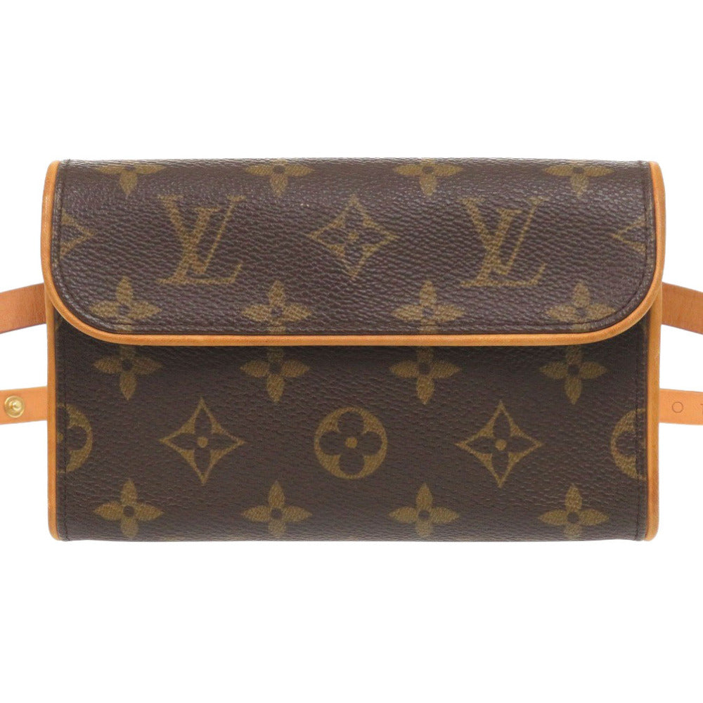 Louis Vuitton Waist M51855 Pochette Florentine Monogram Canvas Brown Clutch Bag 7B1123Ab5K14