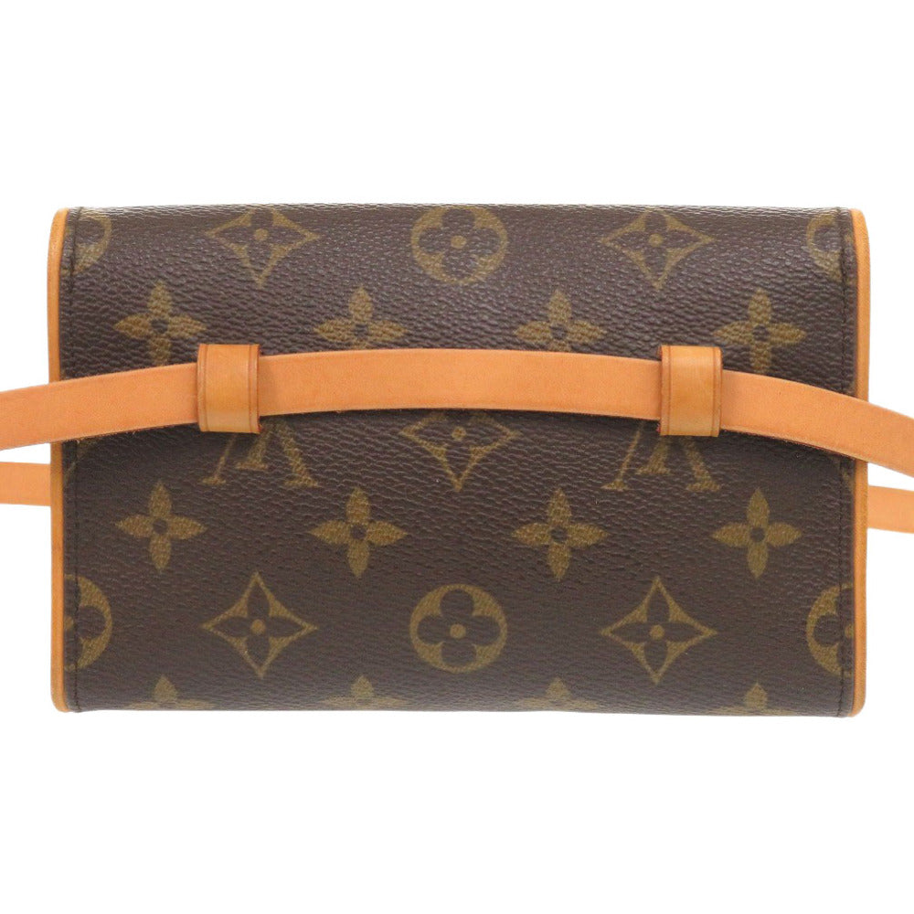 Louis Vuitton Waist M51855 Pochette Florentine Monogram Canvas Brown Clutch Bag 7B1123Ab5K14