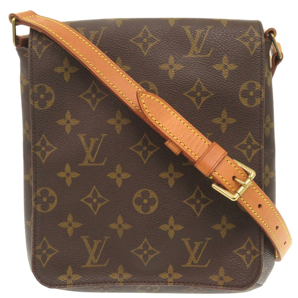 Louis Vuitton M51258 M tte Salsa short Monogram Canvas Brown Shoulder Bag 7B1161Sa5M16