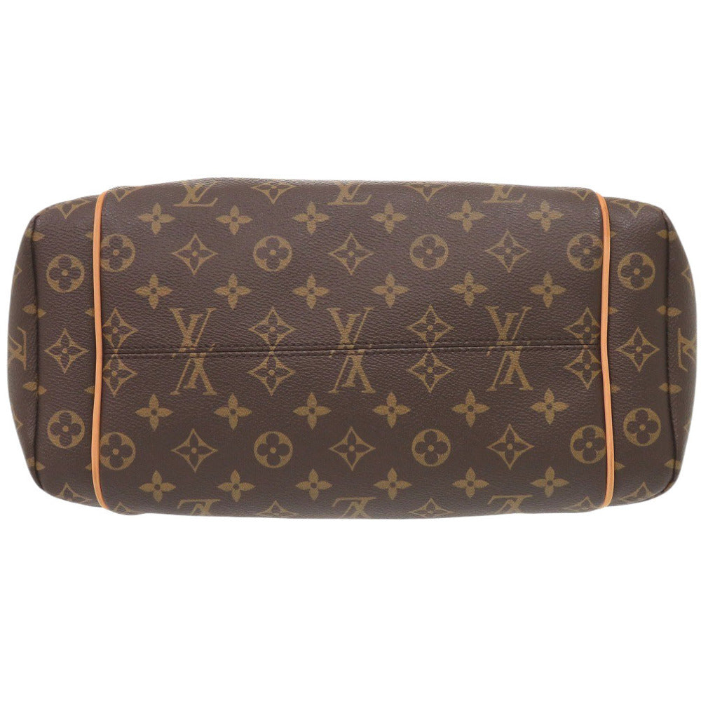 Louis Vuitton M56689 Totally MM Monogram Canvas Brown Tote Bag