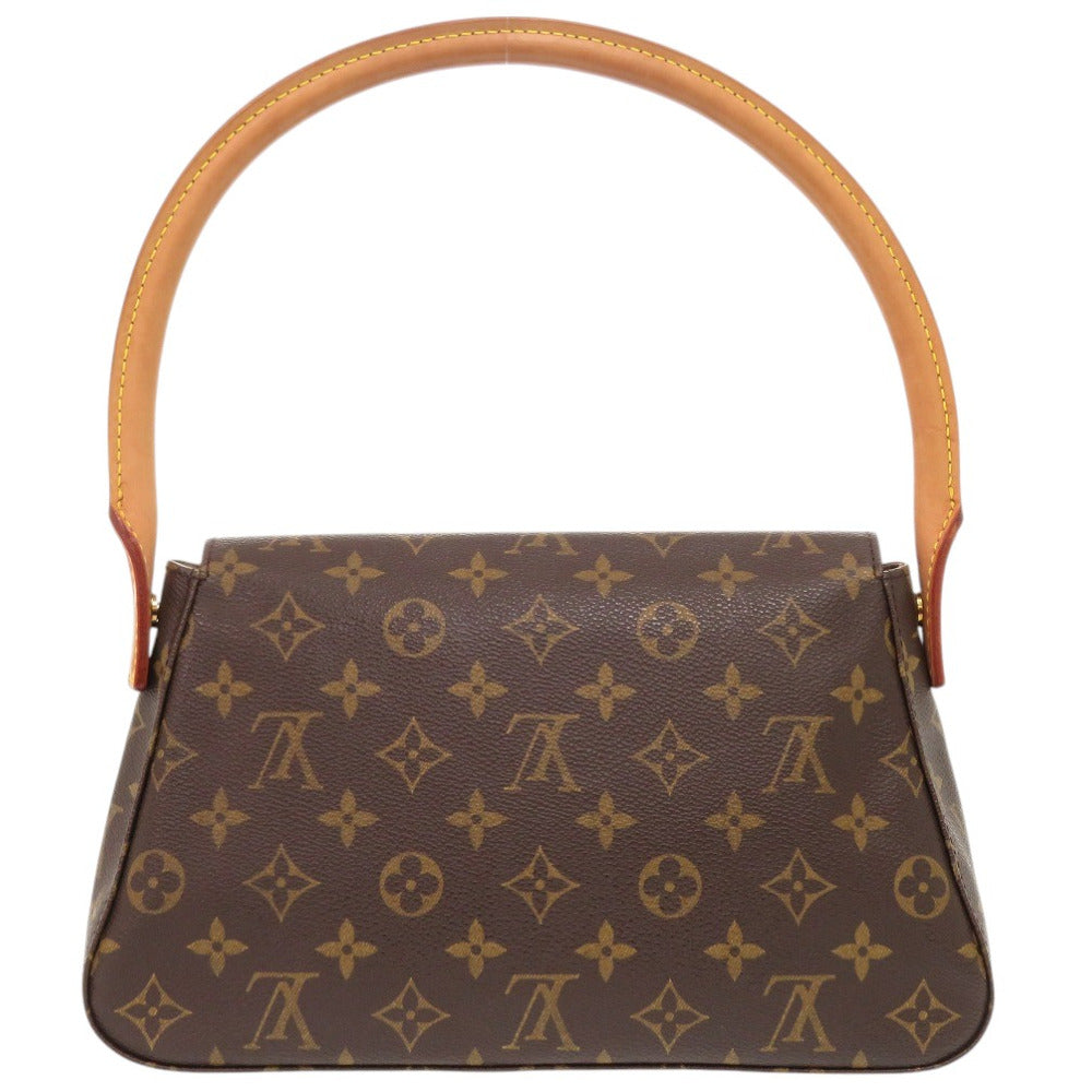 Louis Vuitton M51147 Looping Monogram Canvas Brown Mini Bag 7B1556Bz5K6