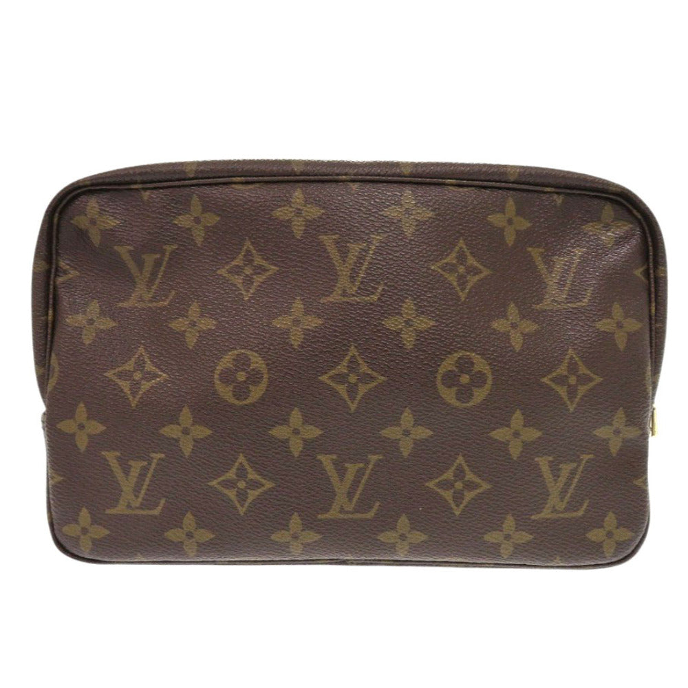 Louis Vuitton business M47524 Truth Cracking T Monogram Canvas Brown Handbag