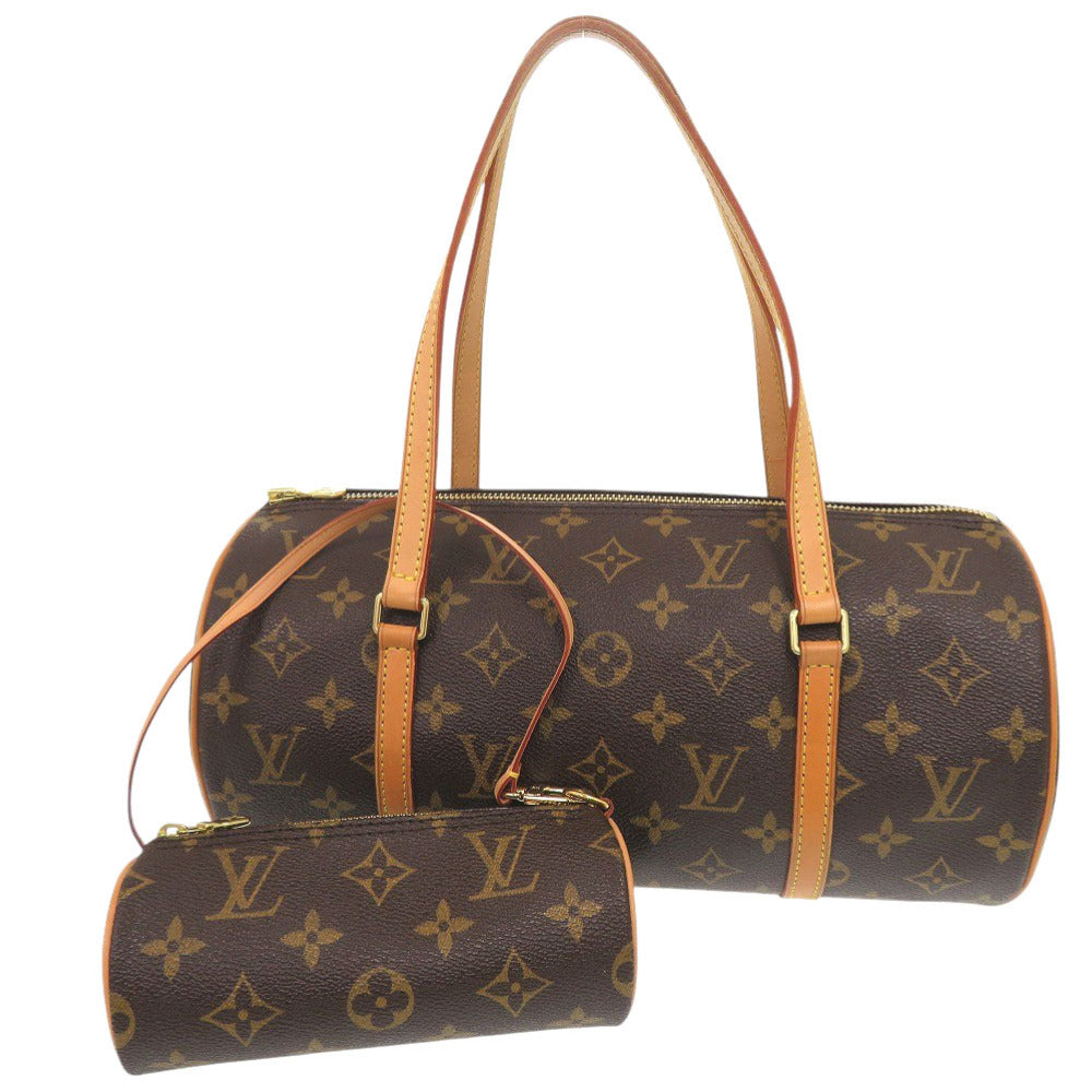 Louis Vuitton M51385 Papillon 30 pouch Monogram Canvas Brown Handbag 2