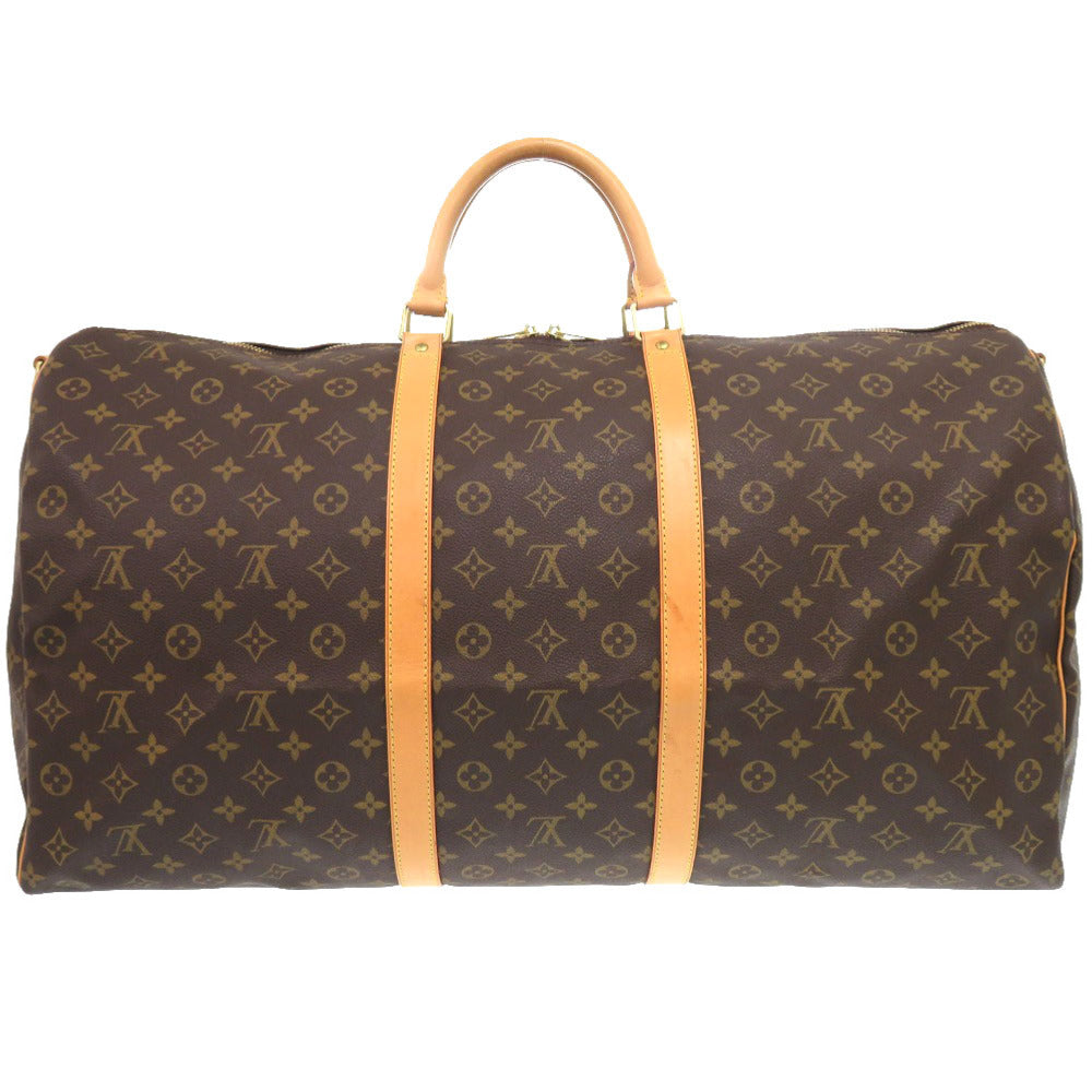 Louis Vuitton Boston Duffel M41412 Keepall bandouliere60 Monogram Canvas Brown Travel Bag 7C0625Izp6A13