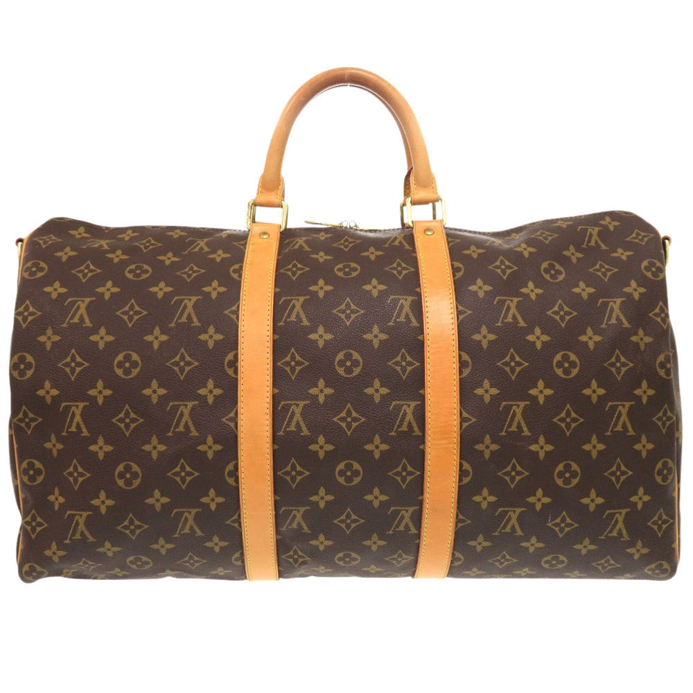 Louis Vuitton Boston Duffel M41416 Keepall bandouliere50 Monogram Canvas Brown Travel Bag 7C0708Ga5A13