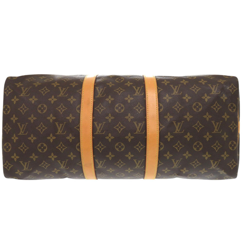 Louis Vuitton Boston Duffel M41416 Keepall bandouliere50 Monogram Canvas Brown Travel Bag