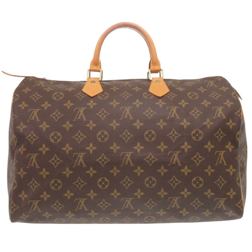 Louis Vuitton M41522 Speedy 40 Monogram Canvas Brown Handbag 7C0751Gb5K3