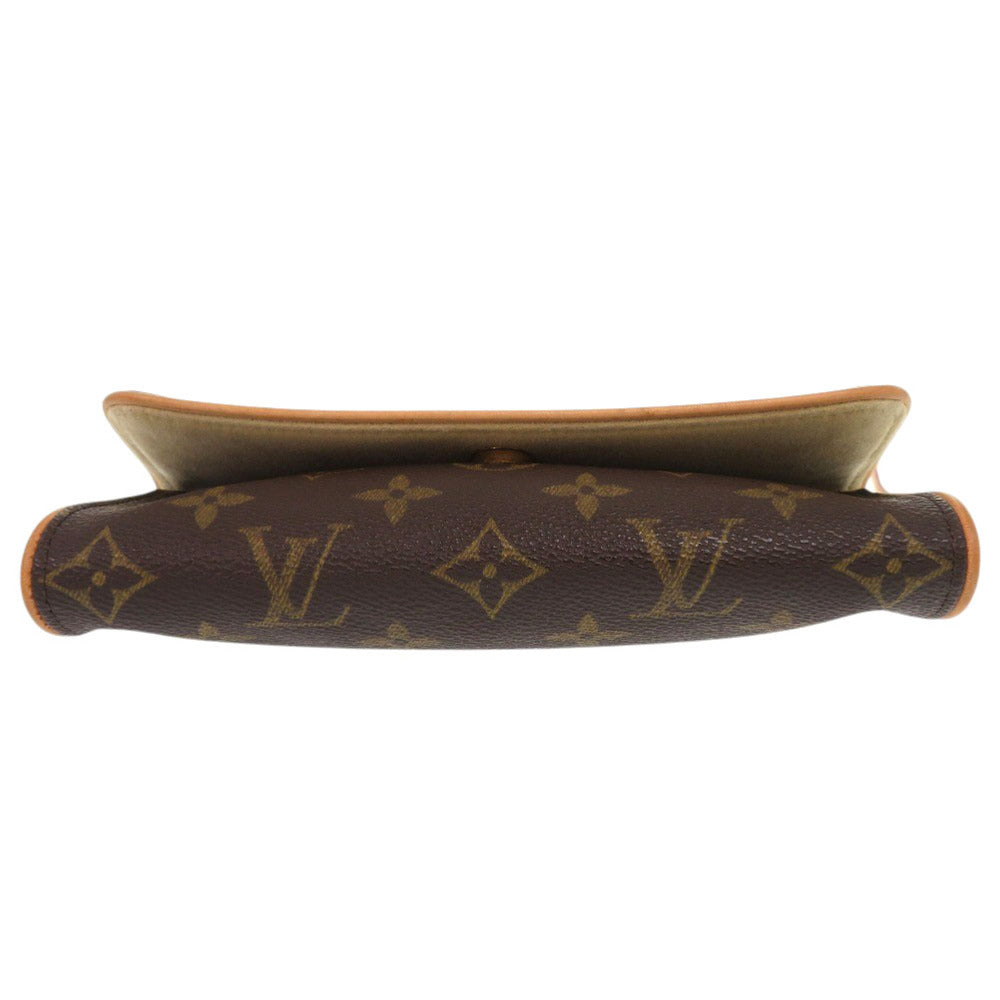 Louis Vuitton M51854 Pochette Twin PM Monogram Canvas Brown Shoulder Bag 2