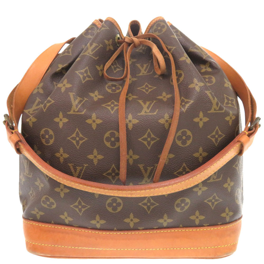 Louis Vuitton M42224 Noe Monogram Canvas Brown Shoulder Bag
