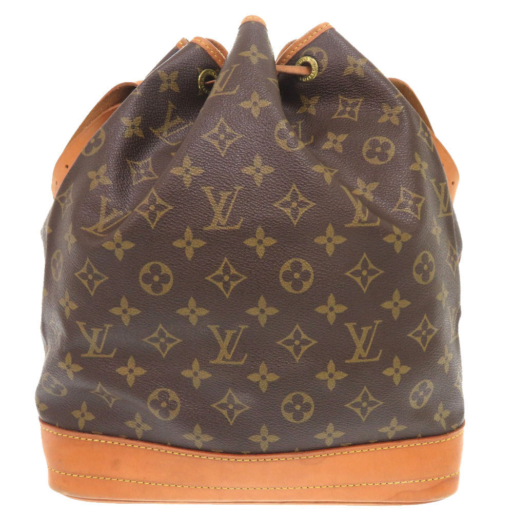 Louis Vuitton M42224 Noe Monogram Canvas Brown Shoulder Bag