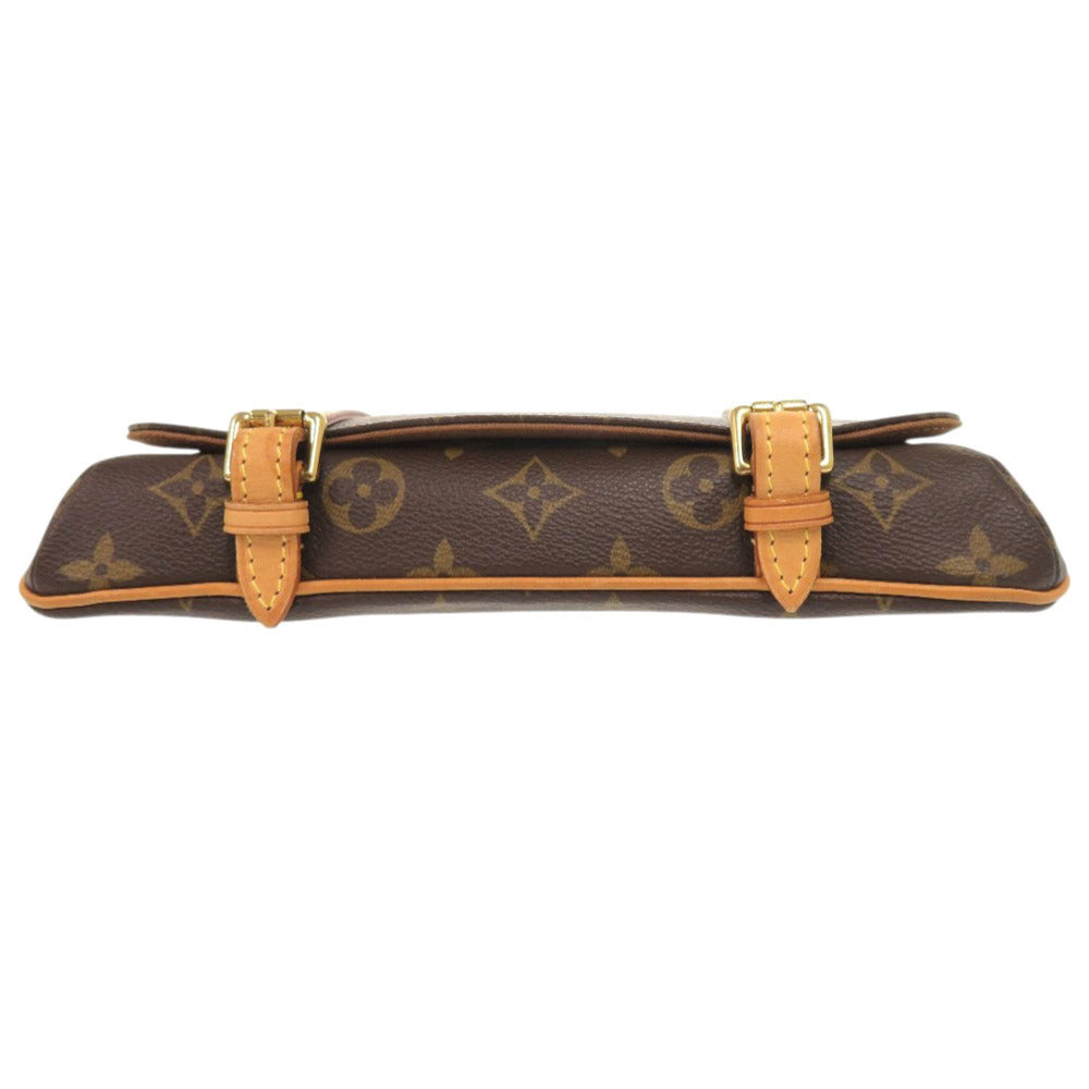 Louis Vuitton Waist M51159 Pochette Marrell Monogram Canvas Brown Clutch Bag 2