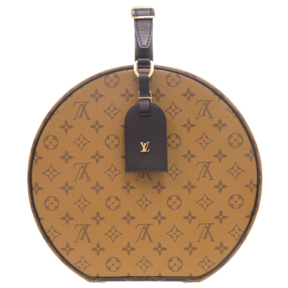 Louis Vuitton M20084 reverse Boite Chapeau 30 Monogram Canvas Brown Handbag