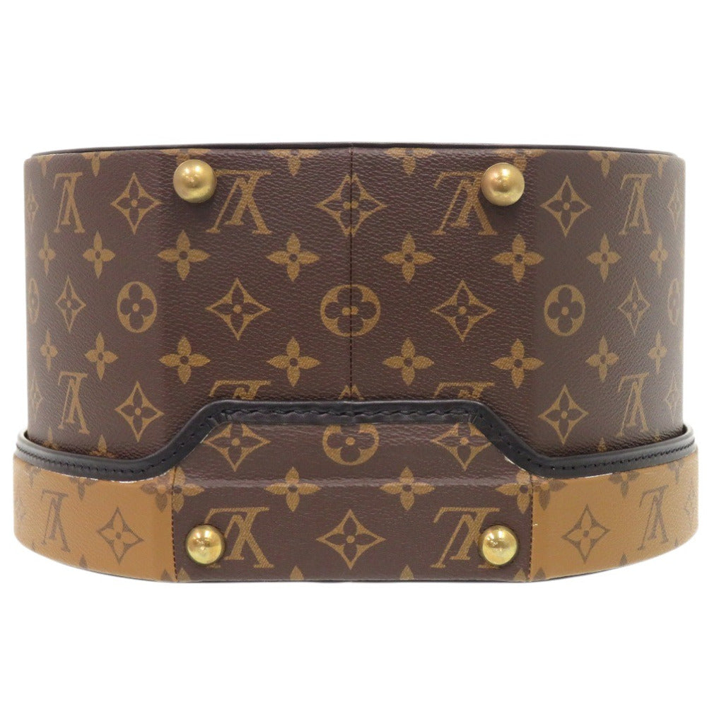 Louis Vuitton M20084 reverse Boite Chapeau 30 Monogram Canvas Brown Handbag
