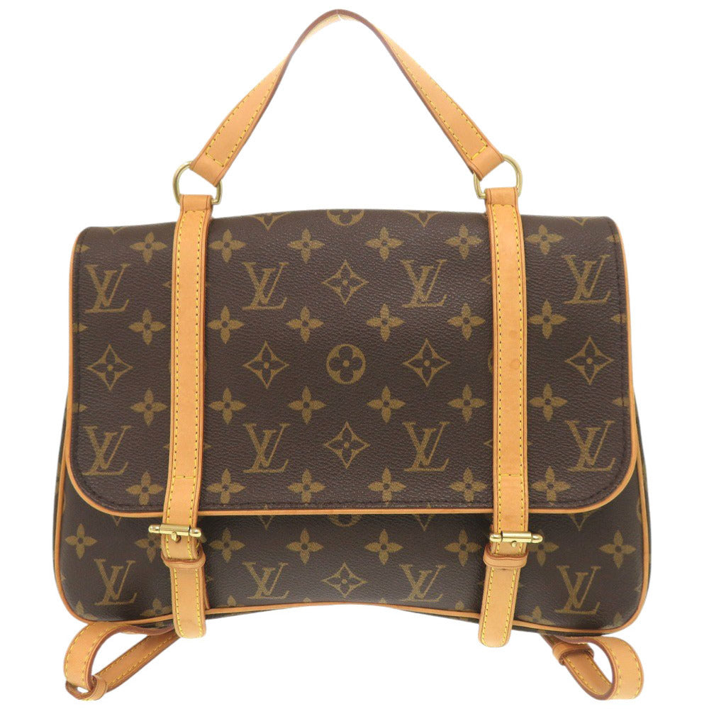 Louis Vuitton Backpack M51158 Marel Sac Ad Monogram Canvas Brown