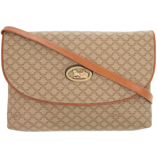 Shoulder Bag Pvc, Macadam Women Leather Beige