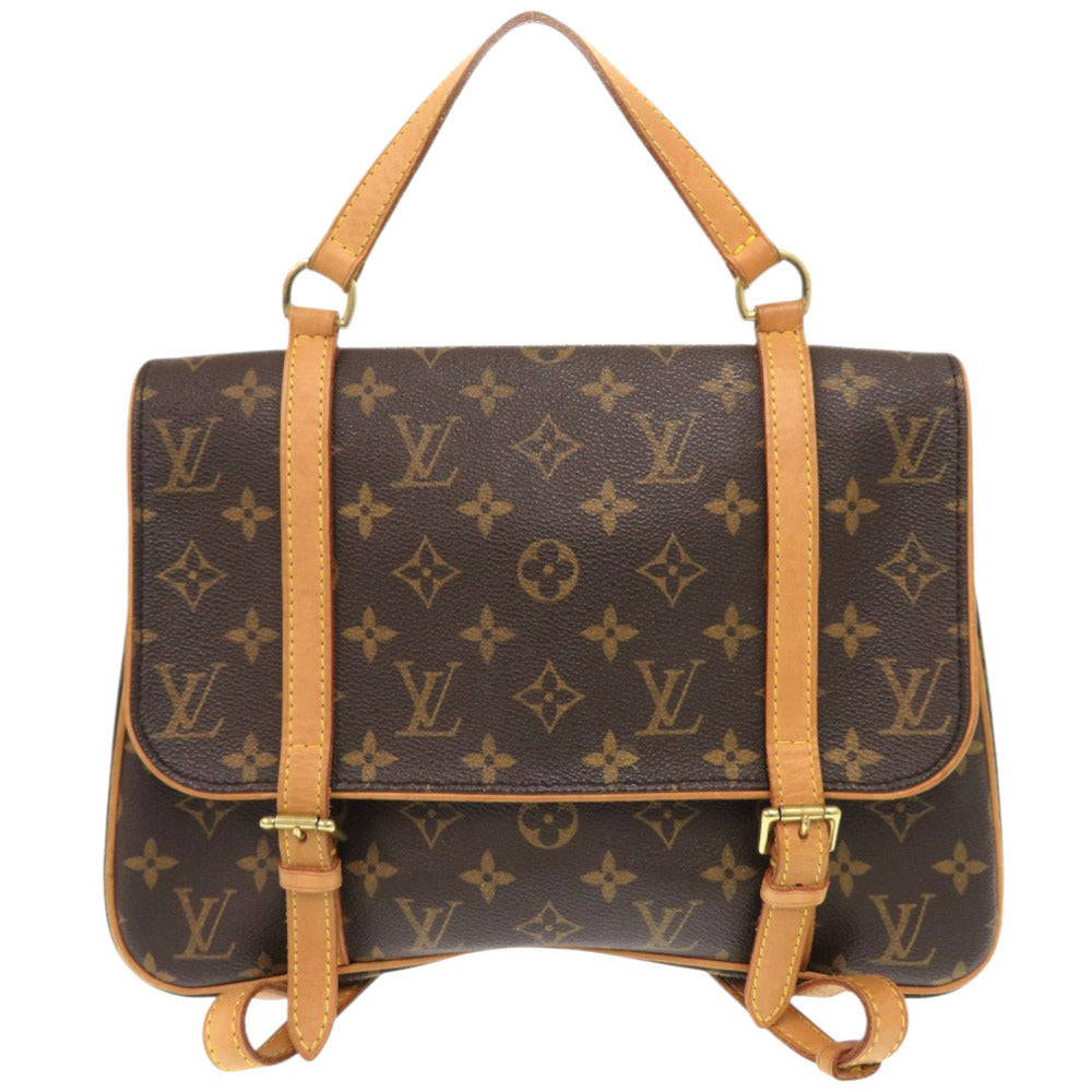 Louis Vuitton Backpack M51158 Marel Sac Ad Monogram Canvas Brown 2