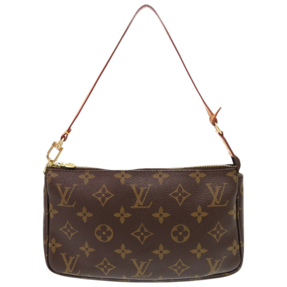 Louis Vuitton Pouch M51980 Accessory pouch Pochette Monogram Canvas Brown Clutch Bag