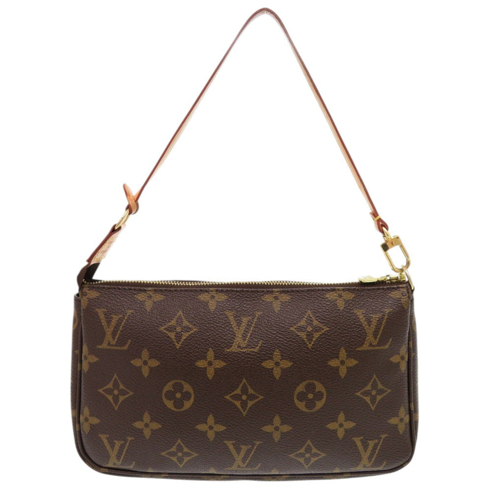 Louis Vuitton Pouch M51980 Accessory pouch Pochette Monogram Canvas Brown Clutch Bag