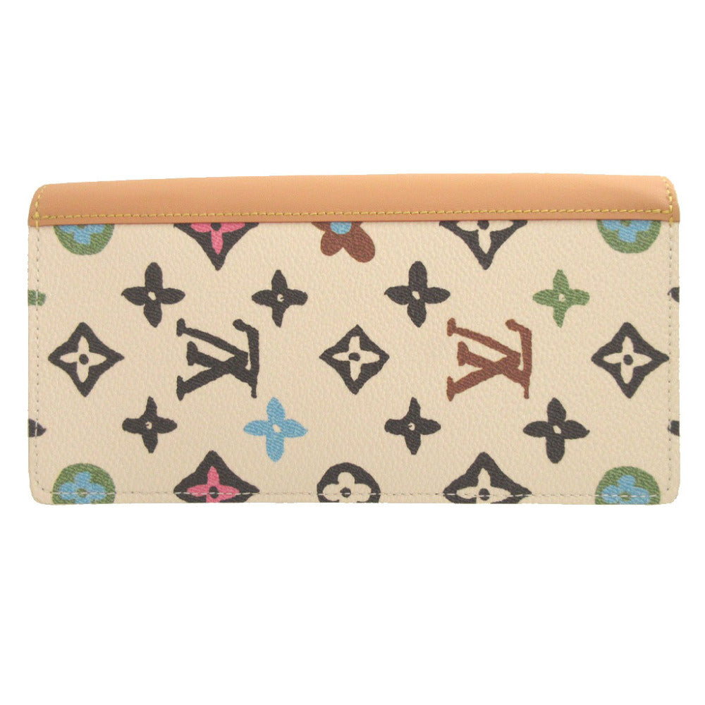 Louis Vuitton Long Purse M83335 Ivory Two Monogram Canvas Wallet Case