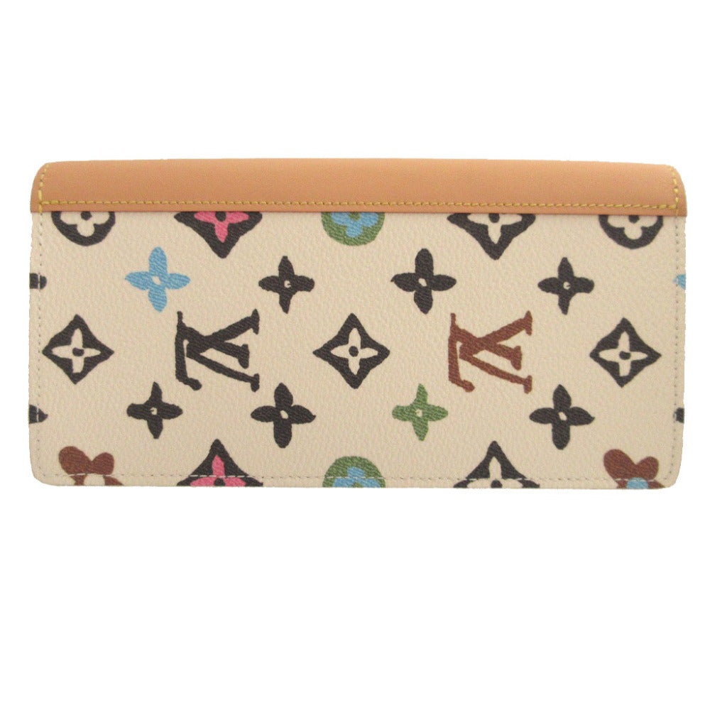 Louis Vuitton Long Purse M83335 Ivory Two Monogram Canvas Wallet Case