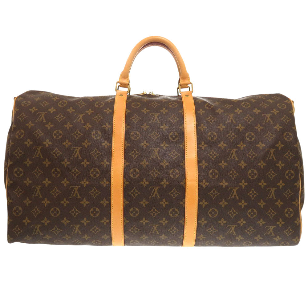 Louis Vuitton Boston Duffel M41412 Keepall bandouliere60 Monogram Canvas Brown Travel Bag 7D0639Ie6A9